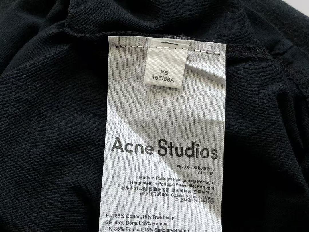 Other ~95 ACNE STUDIOS T-SHIRT 77011296 (Im 185CM 70KG Iwear Size XS In The Photo) - Image 23