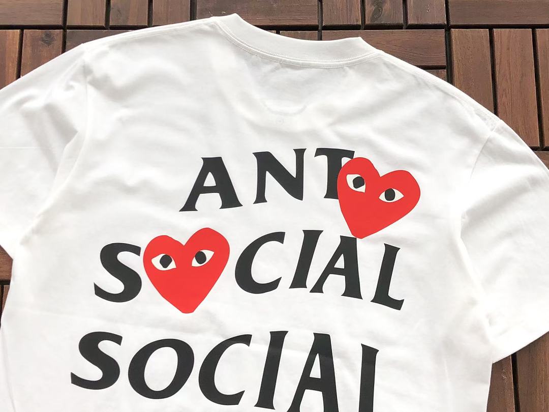On Running ~85 ANTI SOCIAL CLUB & CDG T-SHIRT 55041572 (Im 185CM 70KG Iwear Size M In The Photo) - Image 11