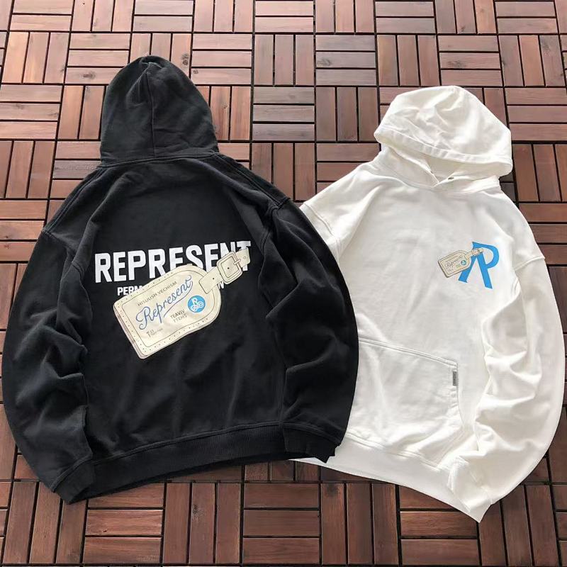 Other ~135 REPRESENT HOODIE 33120118 (Im 184CM 80KG Iwear Size M In The Photo), photo 1