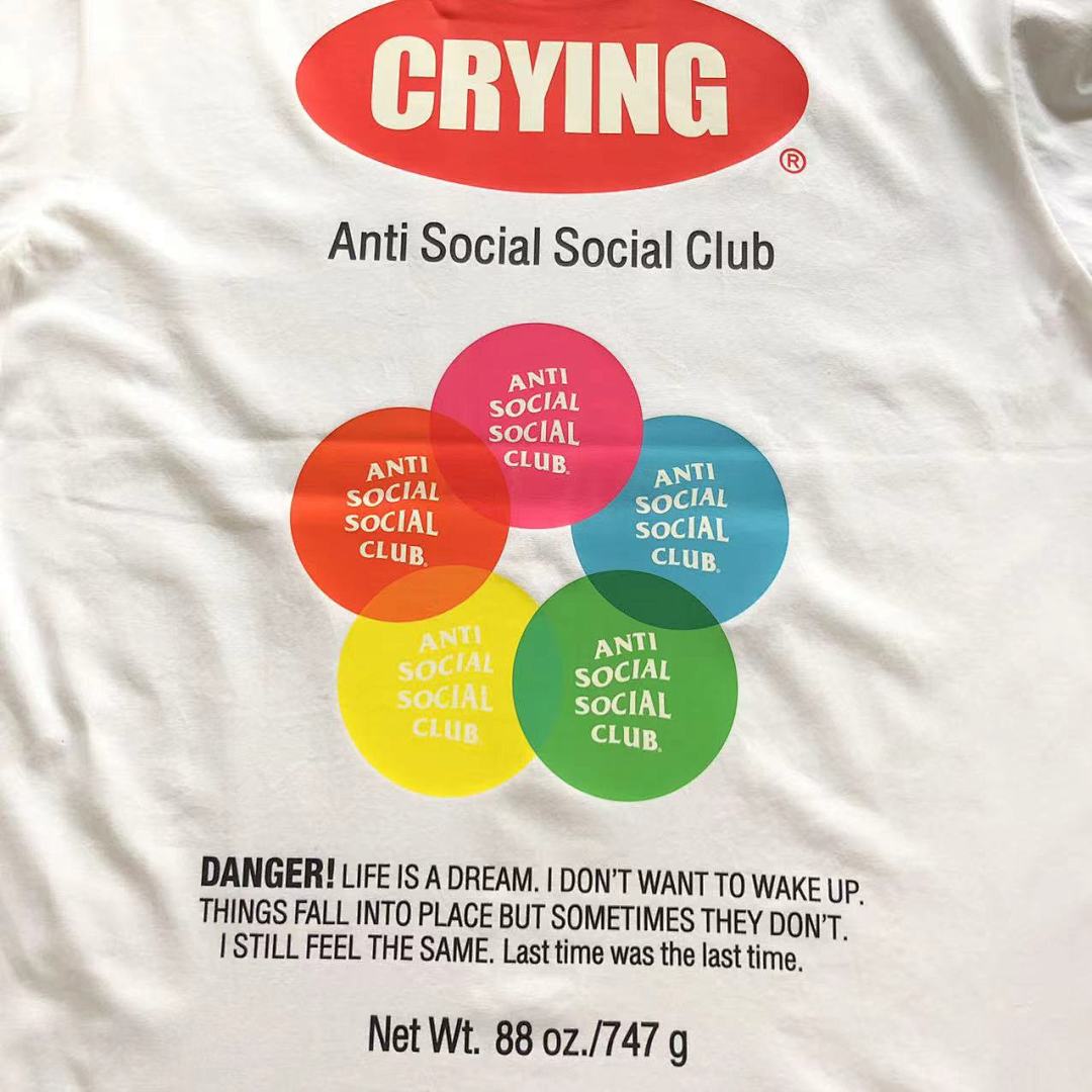 On Running ~89 ANTI SOCIAL CLUB T-SHIRT - Image 7