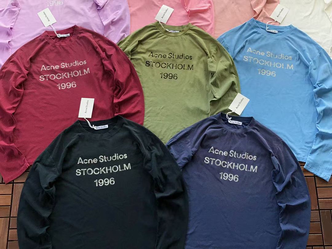 Other ~95 ACNE STUDIOS LONG-SLEEVE 22111622 (Im 185CM 80KG Iwear Size S In The Photo) - Image 8