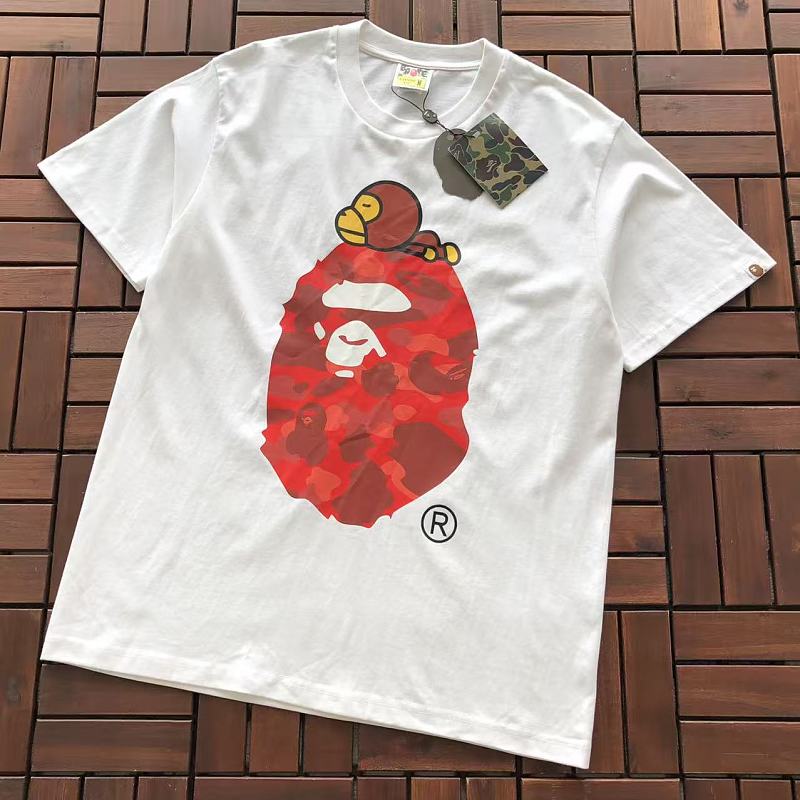 Bape ~75 BAPE T-SHIRT 66071409 (Im 185CM 70KG Iwear Size M In The Photo), photo 1