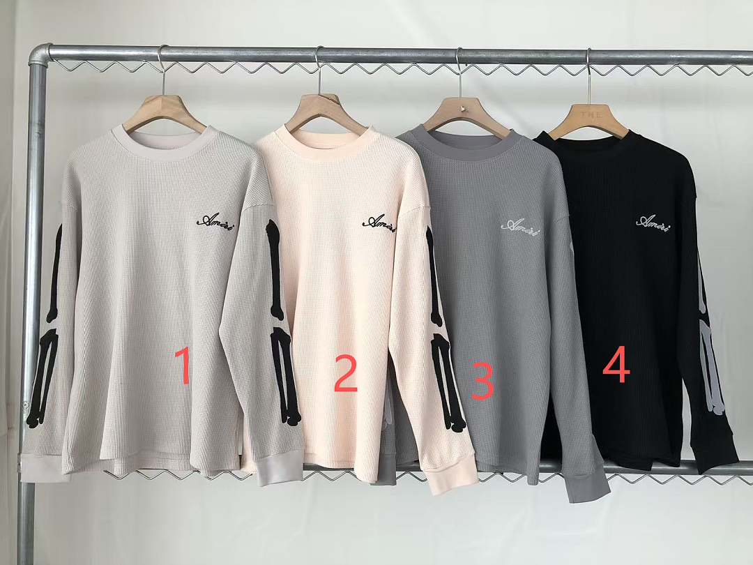 AMIRI ~129 AMIRI LONG-SLEEVE 55081010 (Im 185CM 70KG Iwear Size M In The Photo) - Image 2