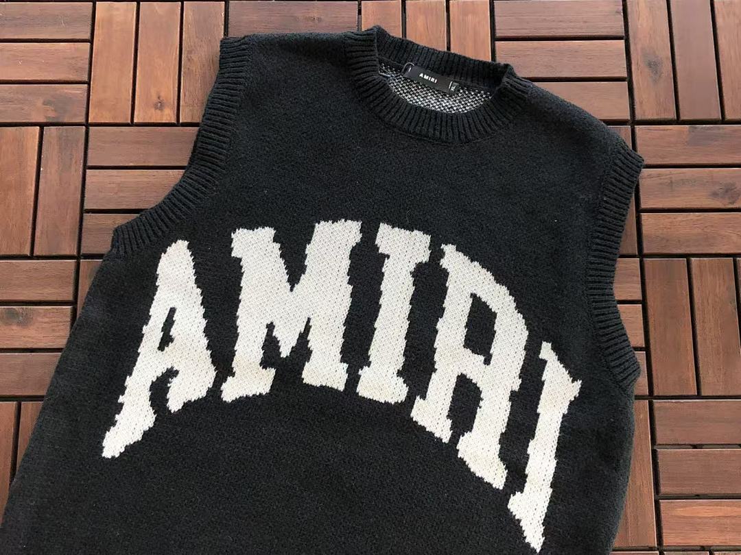 AMIRI ~179 AMIRI VEST SHORTS SWEATER 33121731 (Im 180CM 68KG Iwear Size XL In The Photo) - Image 10