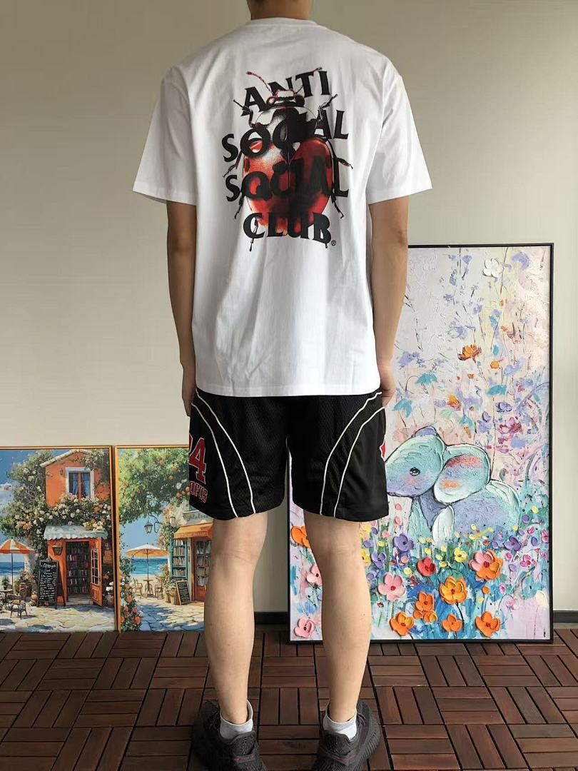 On Running ~85 ANTI SOCIAL CLUB T-SHIRT 11092870 (Im 180CM 68KG Iwear Size L In The Photo) - Image 4