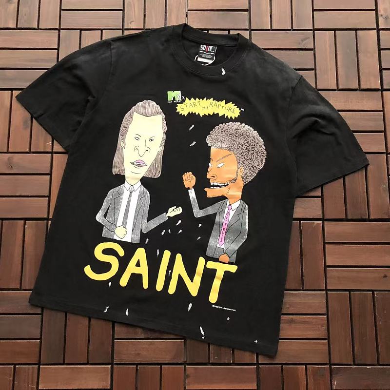 Chanel ~95 SAINT MICHAEL T-SHIRT 77042333 (Im 176CM 58KG Iwear Size S In The Photo), photo 1