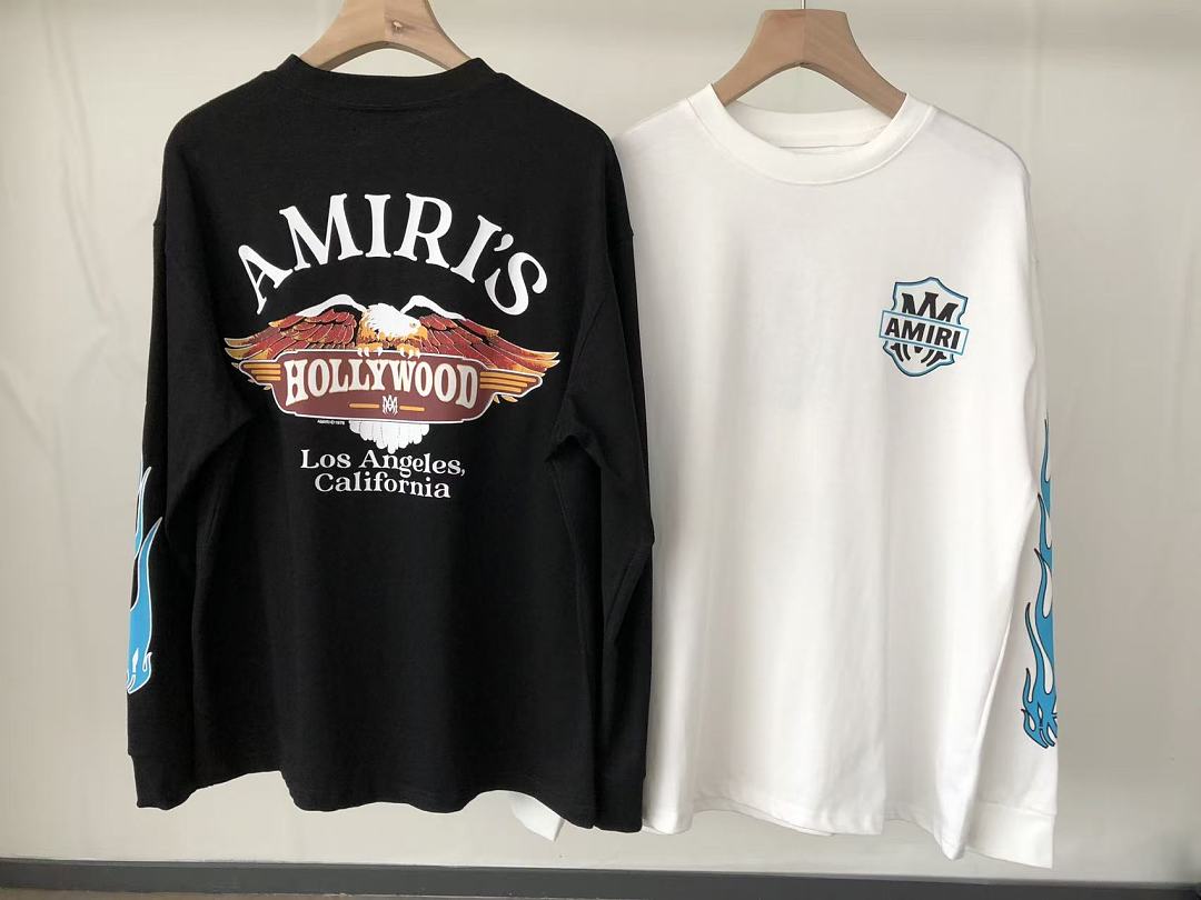 AMIRI ~125 AMIRI LONG-SLEEVE 55081007 (Im 185CM 70KG Iwear Size M In The Photo) - Image 29
