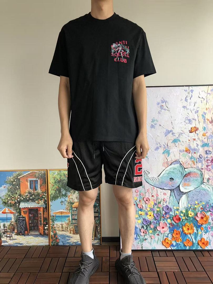 On Running ~85 ANTI SOCIAL CLUB T-SHIRT 11092865 (Im 180CM 68KG Iwear Size L In The Photo) - Image 3