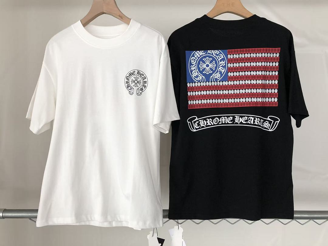 Other ~89 CH🔥OM🔥 HE🔥RTS T-SHIRT 77061528 (Im 185CM 70KG Iwear Size M In The Photo) - Image 24