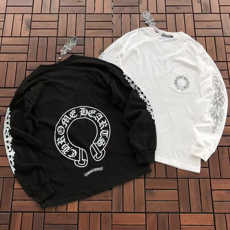 Chanel ~109 CH🔥OM🔥 HE🔥RTS LONG-SLEEVE 77071414 (Im 185CM 70KG Iwear Size M In The Photo), photo 1