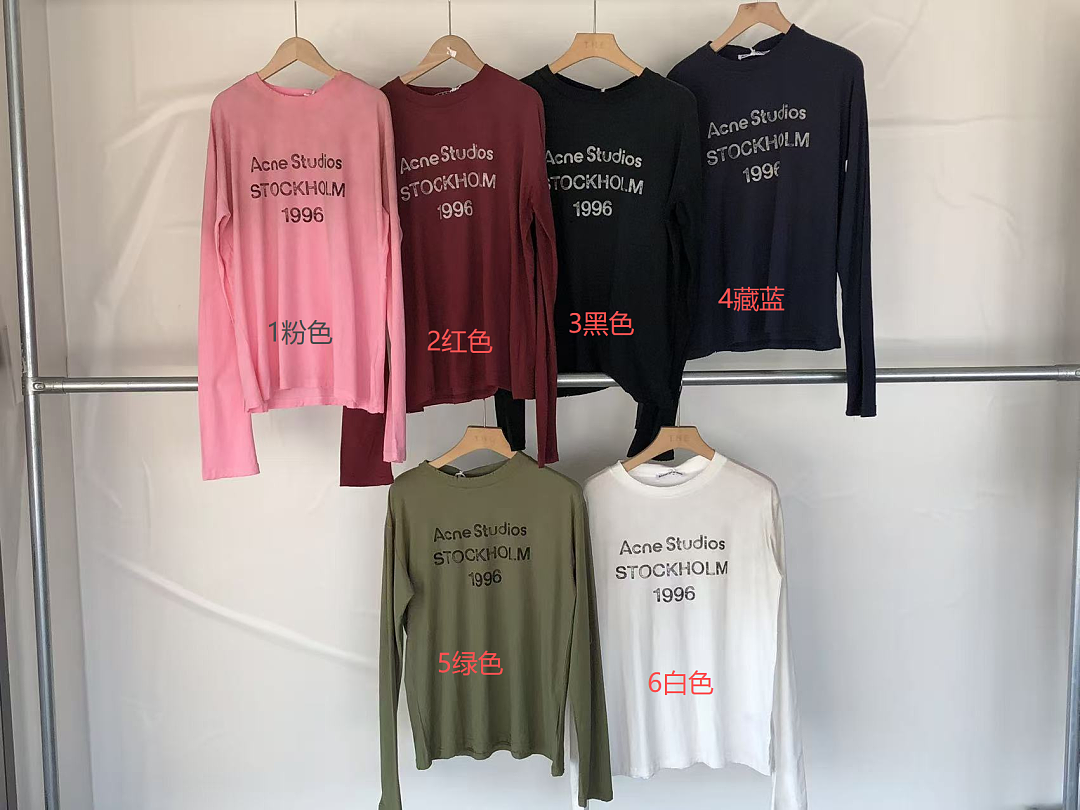 Other ~95 ACNE STUDIOS LONG-SLEEVE 22111622 (Im 185CM 80KG Iwear Size S In The Photo) - Image 2