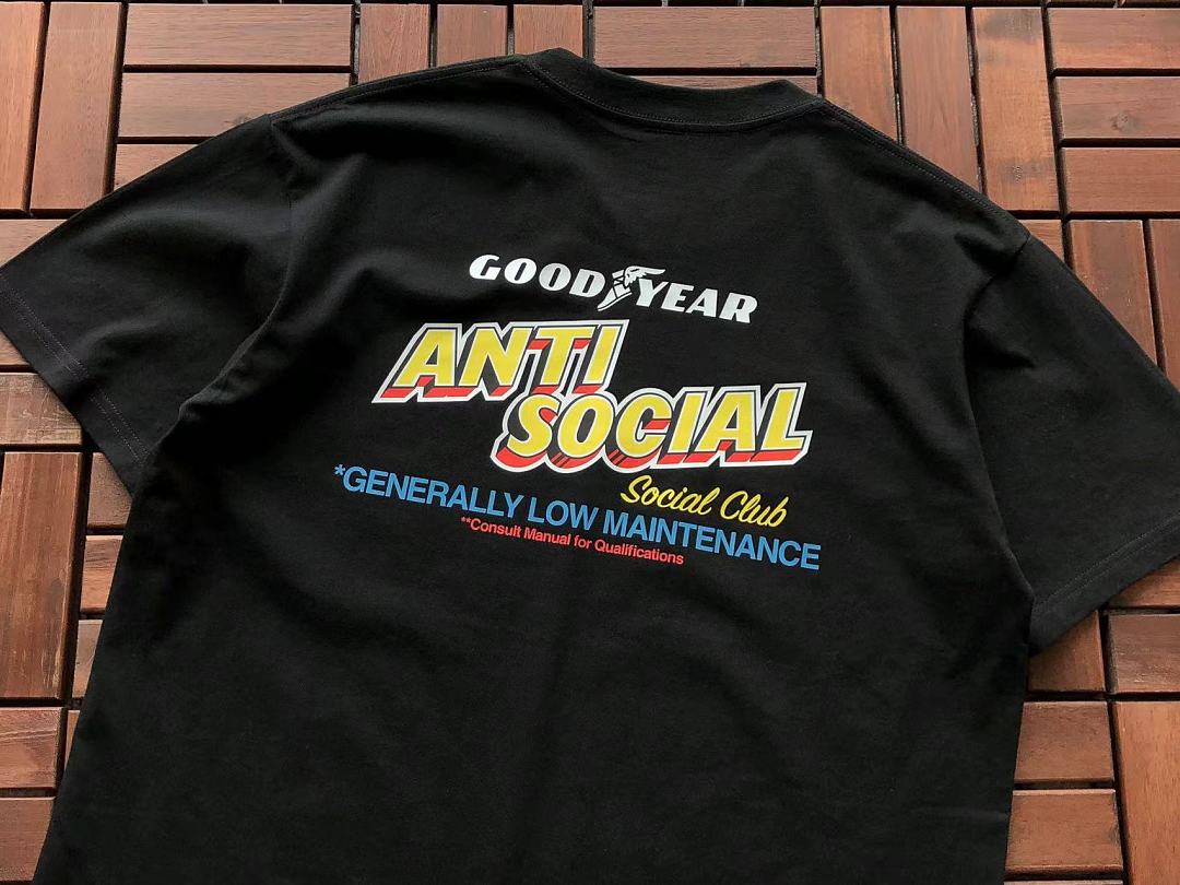 On Running ~85 ANTI SOCIAL CLUB T-SHIRT 55041537 (Im 180CM 68KG Iwear Size M In The Photo) - Image 10
