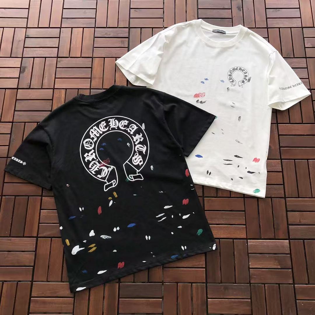 Chanel ~95 CH🔥OM🔥 HE🔥RTS T-SHIRT 77061523 (Im 185CM 70KG Iwear Size M In The Photo), photo 1
