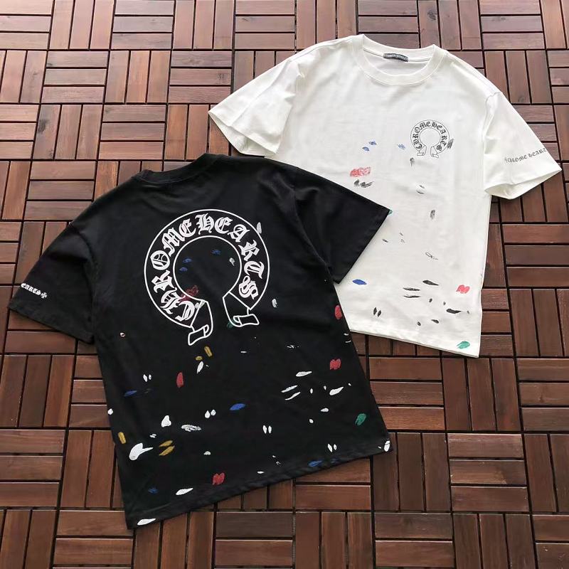Chanel ~95 CH🔥OM🔥 HE🔥RTS T-SHIRT 77061523 (Im 185CM 70KG Iwear Size M In The Photo), photo 1