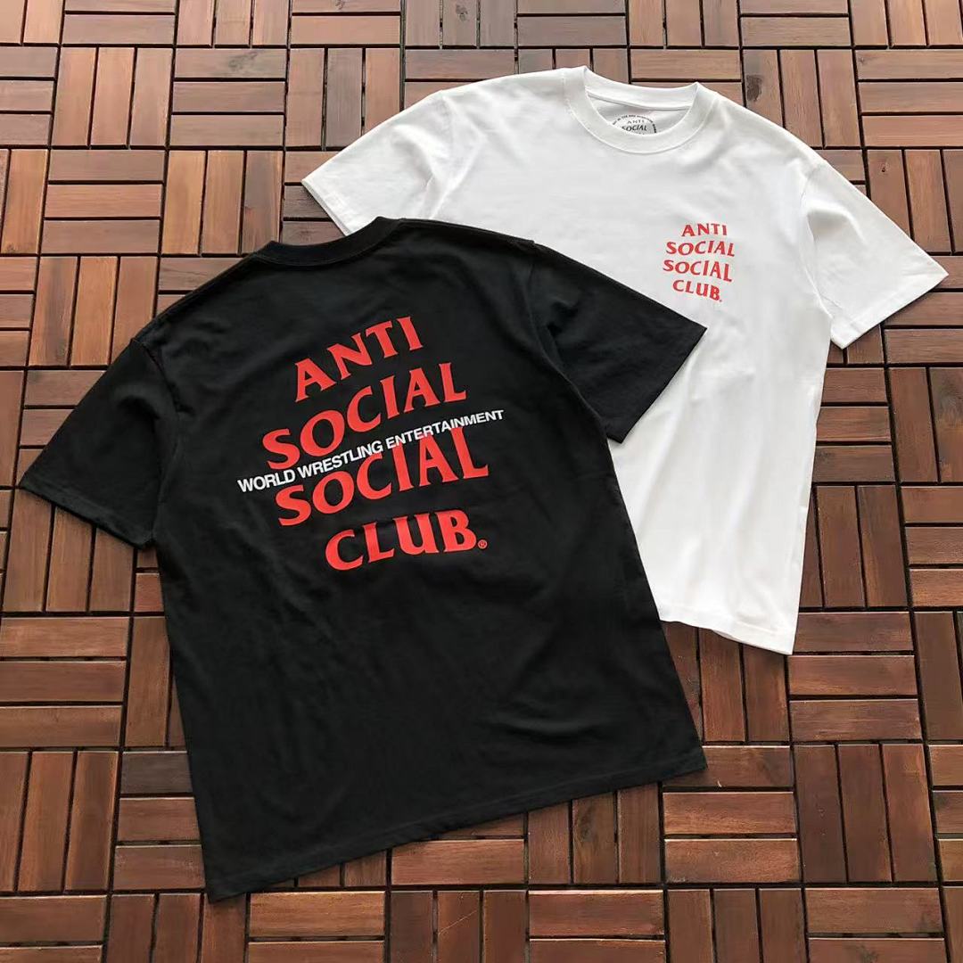 On Running ~85 ANTI SOCIAL CLUB T-SHIRT 55041107 (Im 185CM 70KG Iwear Size L In The Photo)