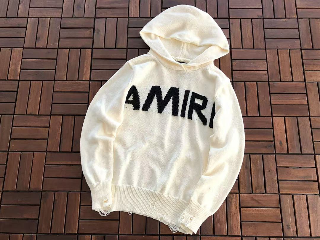 AMIRI ~139 AMIRI HOODIE SWEATER 33121749 (Im 180CM 68KG Iwear Size M In The Photo) - Image 7