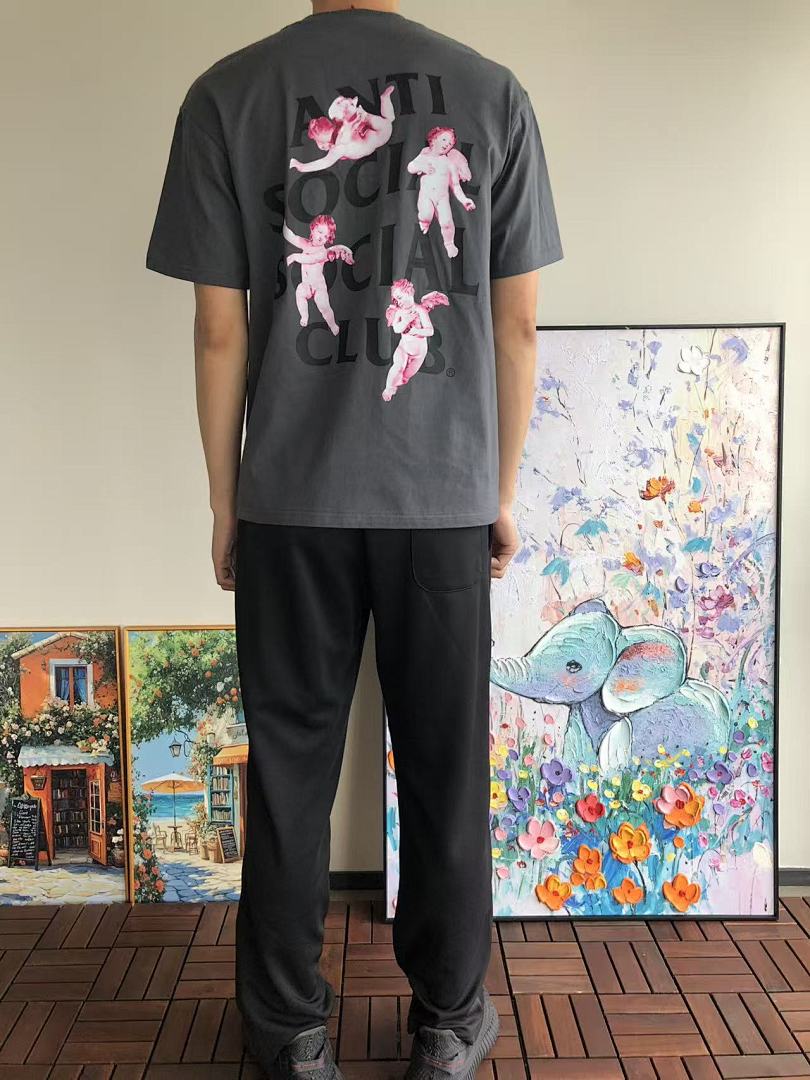 On Running ~85 ANTI SOCIAL CLUB T-SHIRT 11092895 (Im 180CM 68KG Iwear Size M In The Photo) - Image 4