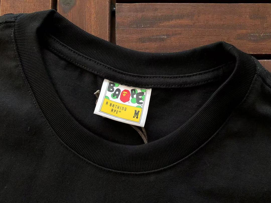 Other ~109 BAPE & CH🔥OM🔥 HE🔥RTS T-SHIRT 55010305 (Im 185CM 70KG Iwear Size M In The Photo) - Image 23