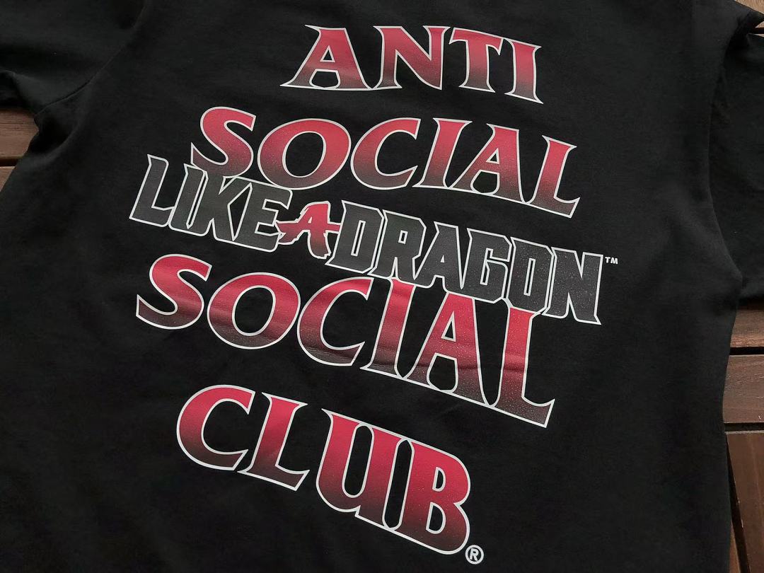 On Running ~85 ANTI SOCIAL CLUB T-SHIRT 55041702 (Im 180CM 68KG Iwear Size M In The Photo) - Image 16