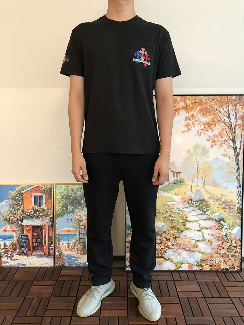 On Running ~109 CH🔥OM🔥 HE🔥RTS T-SHIRT 55022609 (Im 185CM 80KG Iwear Size S In The Photo) - Image 6