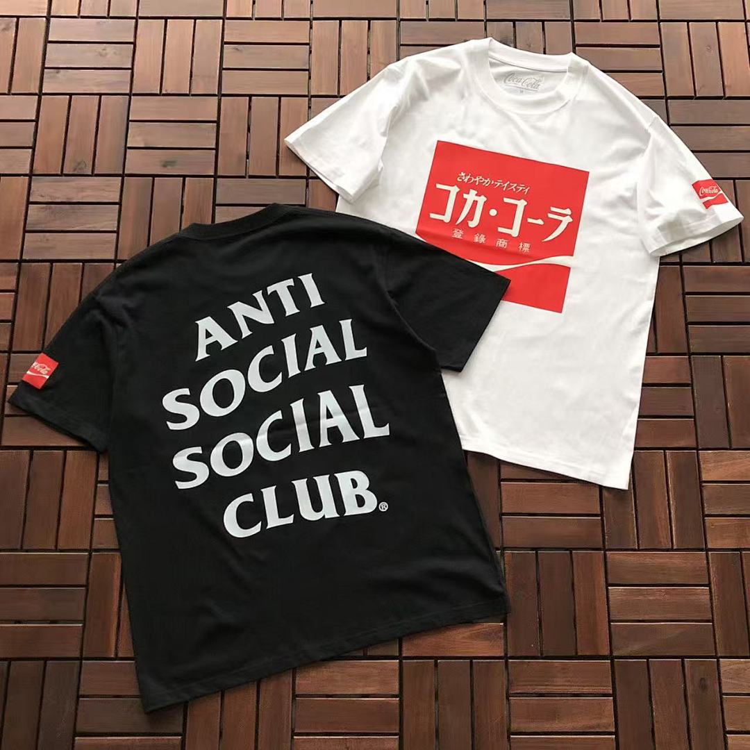 On Running ~85 ANTI SOCIAL CLUB & COCACOLA T-SHIRT 55041282 (Im 185CM 70KG Iwear Size M In The Photo)