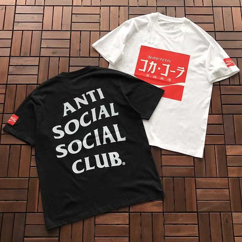 On Running ~85 ANTI SOCIAL CLUB & COCACOLA T-SHIRT 55041282 (Im 185CM 70KG Iwear Size M In The Photo)
