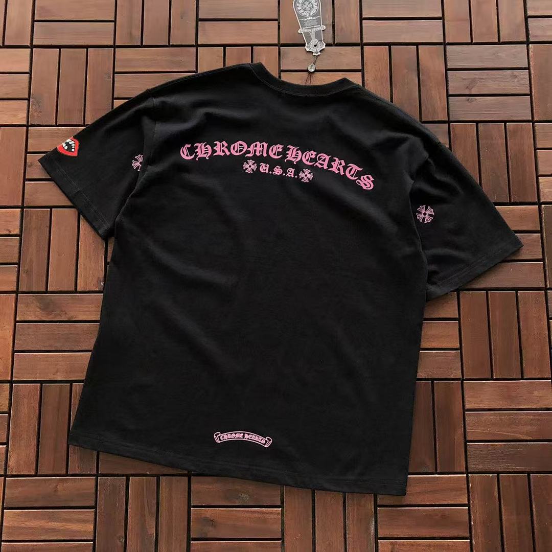 Chanel Chanel ~85 CH🔥OM🔥 HE🔥RTS T-SHIRT 77040851 (Im 176CM 58KG Iwear Size M In The Photo), photo 1