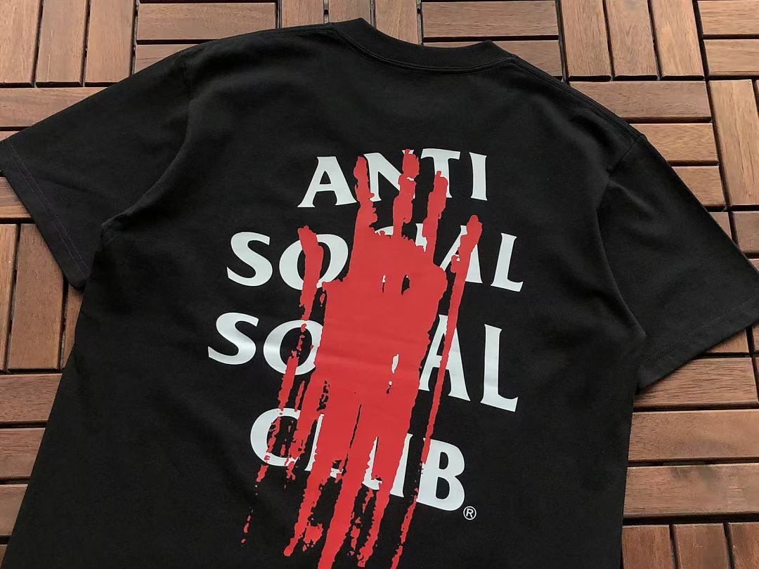 On Running ~85 ANTI SOCIAL CLUB T-SHIRT 55041704 (Im 180CM 68KG Iwear Size M In The Photo) - Image 14