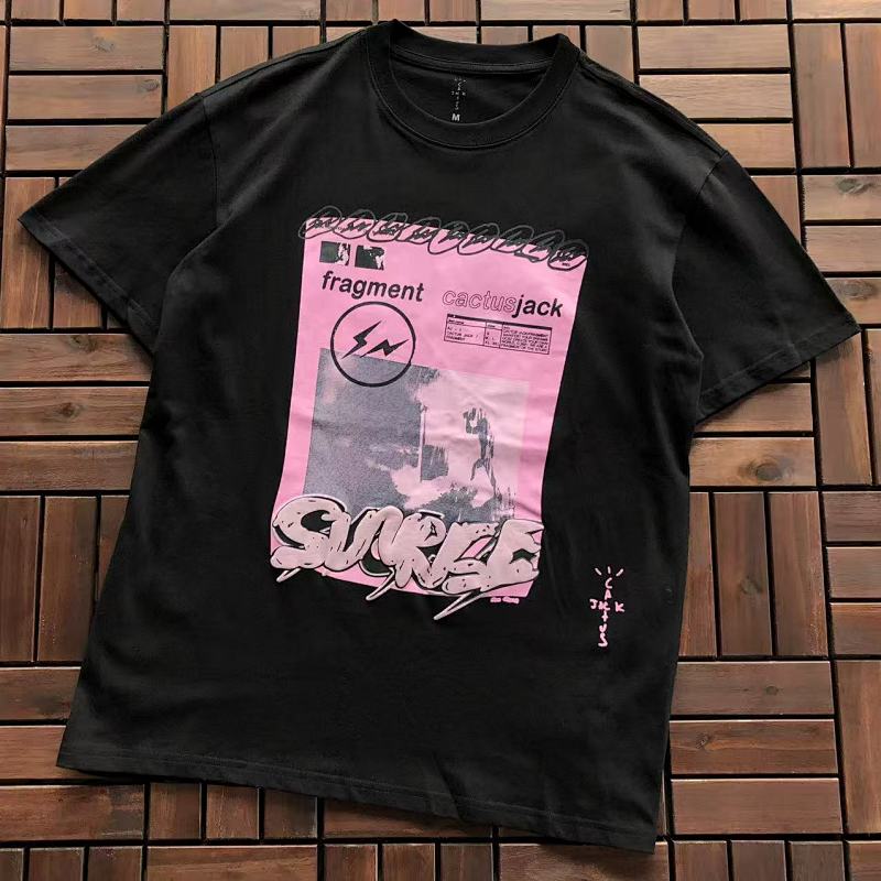 ~79 TRAVIS SCOTT T-SHIRT 33111406 (Im 176CM 58KG Iwear Size M In The Photo), photo 1