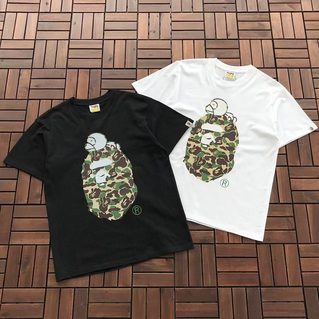 Bape Bape ~79 T-SHIRT 77070827 (Im 185CM 70KG Iwear Size M In The Photo), photo 1