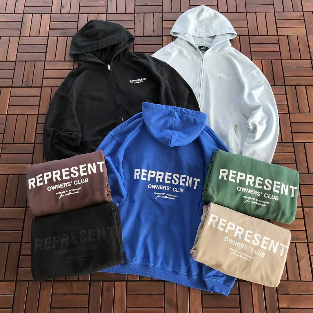 Other ~139 REPRESENT HOODIE 33120123 (Im 176CM 58KG Iwear Size M In The Photo), photo 1