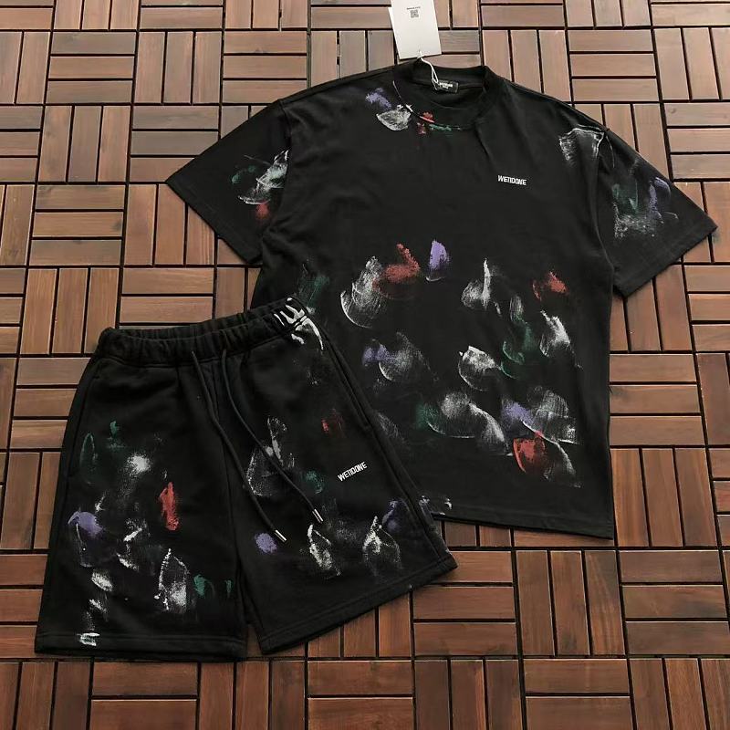 TOP~115 PANTS~115 WE11DONE T-SHIRT SHORTS 77061593 (Im 185CM 70KG Iwear Size M In The Photo), photo 1