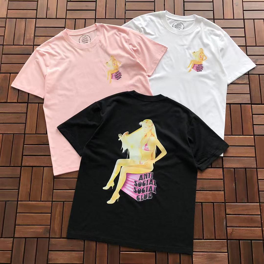 On Running ~85 ANTI SOCIAL CLUB T-SHIRT 55041398 (Im 185CM 70KG Iwear Size M In The Photo)