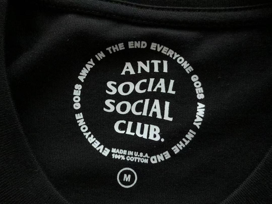 On Running ~85 ANTI SOCIAL CLUB T-SHIRT 55041258 (Im 185CM 70KG Iwear Size M In The Photo) - Image 19