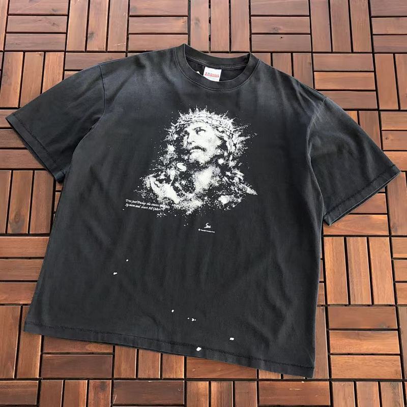 Chanel ~99 SAINT MICHAEL T-SHIRT 33121744 (Im 180CM 68KG Iwear Size M In The Photo), photo 1