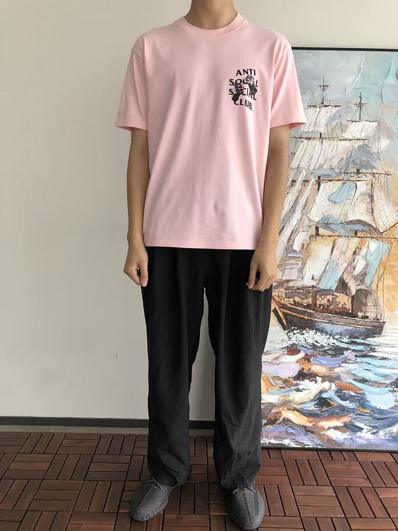 On Running ~85 ANTI SOCIAL CLUB T-SHIRT 55041637 (Im 185CM 70KG Iwear Size M In The Photo) - Image 3