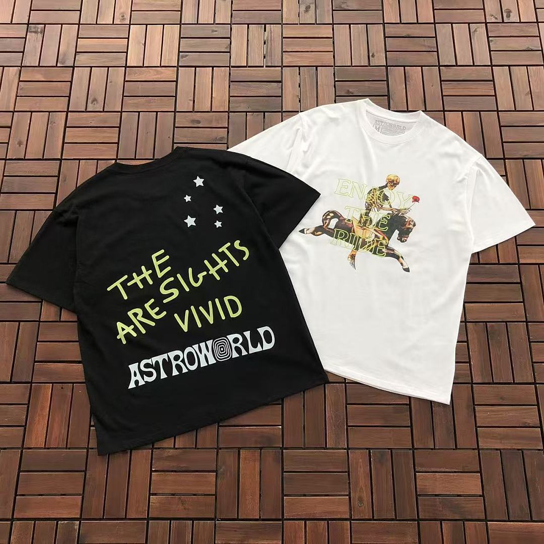 Other ~79 TRAVIS SCOTT T-SHIRT 77052202 (Im 185CM 70KG Iwear Size M In The Photo), photo 1