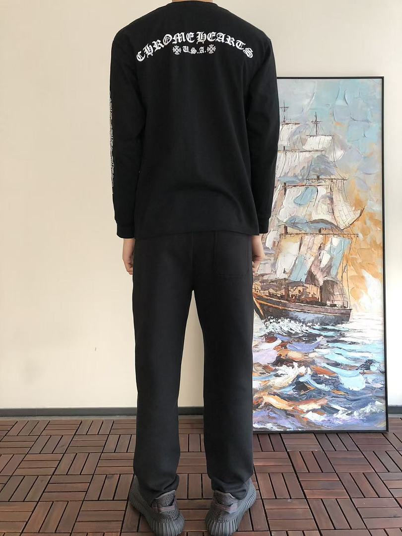 Other ~109 CH🔥OM🔥 HE🔥RTS LONG-SLEEVE 33122885 (Im 180CM 68KG Iwear Size S In The Photo) - Image 4
