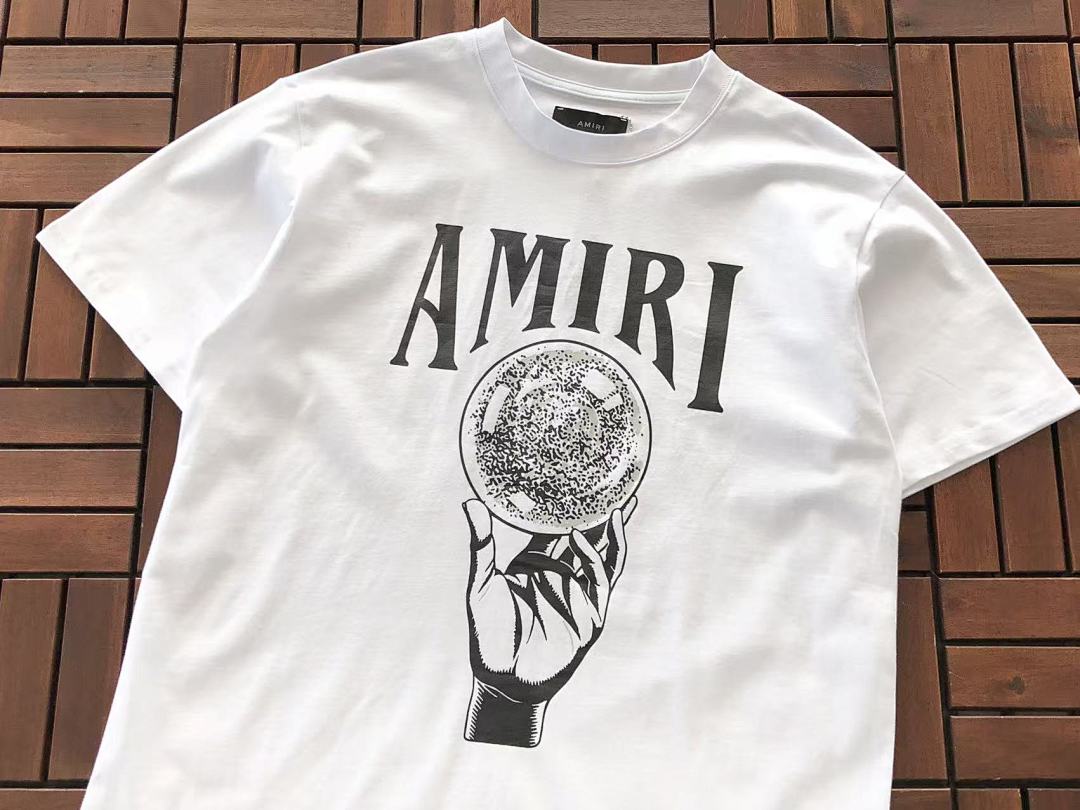AMIRI ~79 AMIRI T-SHIRT 33121640 (Im 180CM 68KG Iwear Size M In The Photo) - Image 9