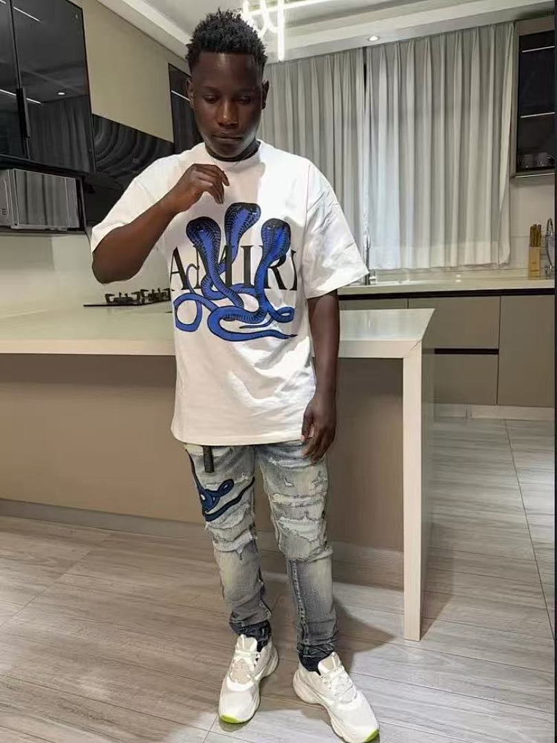 AMIRI ~79 AMIRI T-SHIRT 33121666 (Im 180CM 68KG Iwear Size M In The Photo) - Image 3