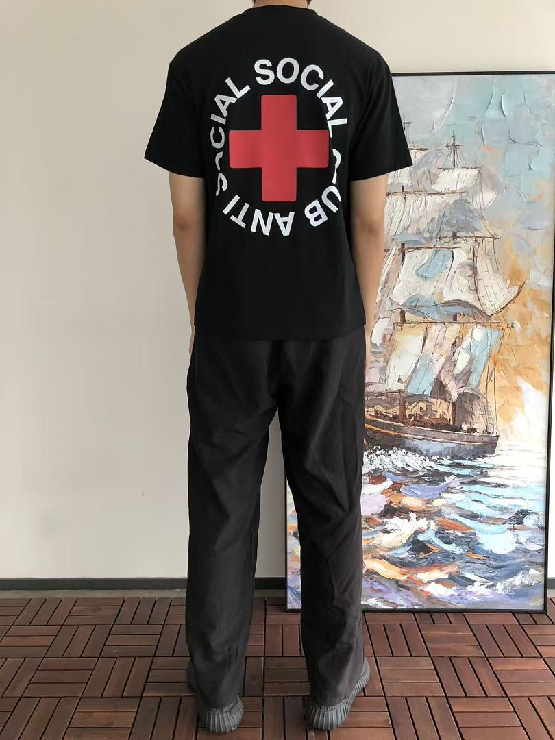 On Running ~85 ANTI SOCIAL CLUB T-SHIRT 55041576 (Im 185CM 70KG Iwear Size M In The Photo) - Image 4