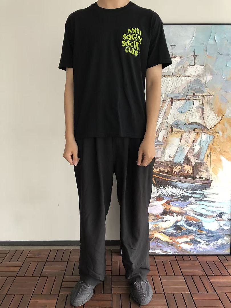 On Running ~85 ANTI SOCIAL CLUB T-SHIRT 55041659 (Im 185CM 70KG Iwear Size M In The Photo) - Image 3