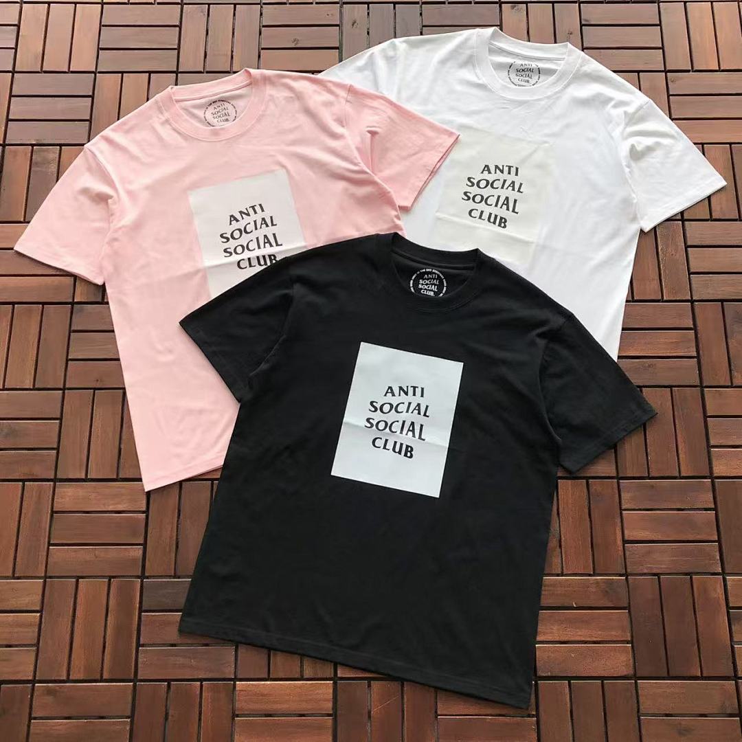 On Running ~85 ANTI SOCIAL CLUB T-SHIRT 55041106 (Im 185CM 70KG Iwear Size M In The Photo)