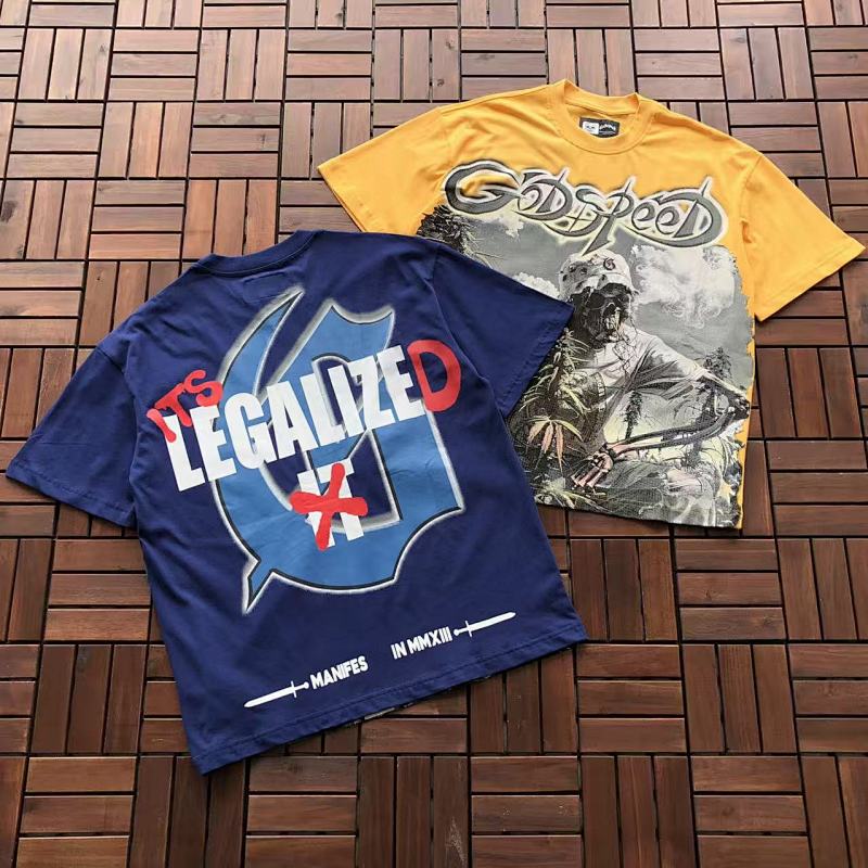 ~85 GODSPEED T-SHIRT 77040642 (Im 176CM 58KG Iwear Size L In The Photo), photo 1