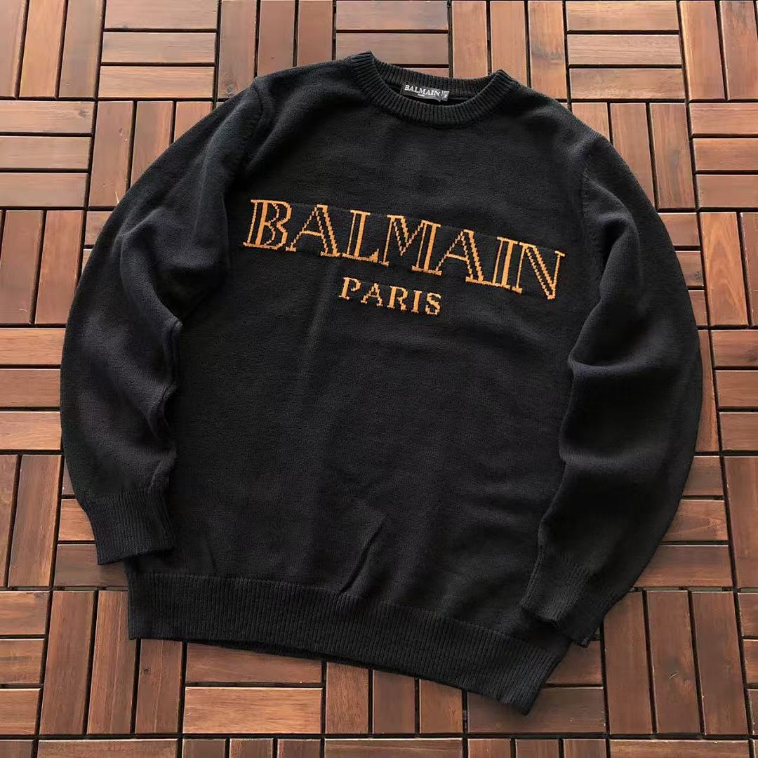 Other ~129 BALMAIN SWEATER 33121712 (Im 180CM 68KG Iwear Size M In The Photo), photo 1