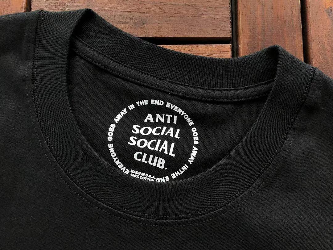 On Running ~85 ANTI SOCIAL CLUB T-SHIRT 55020633 (Im 185CM 70KG Iwear Size L In The Photo) - Image 19
