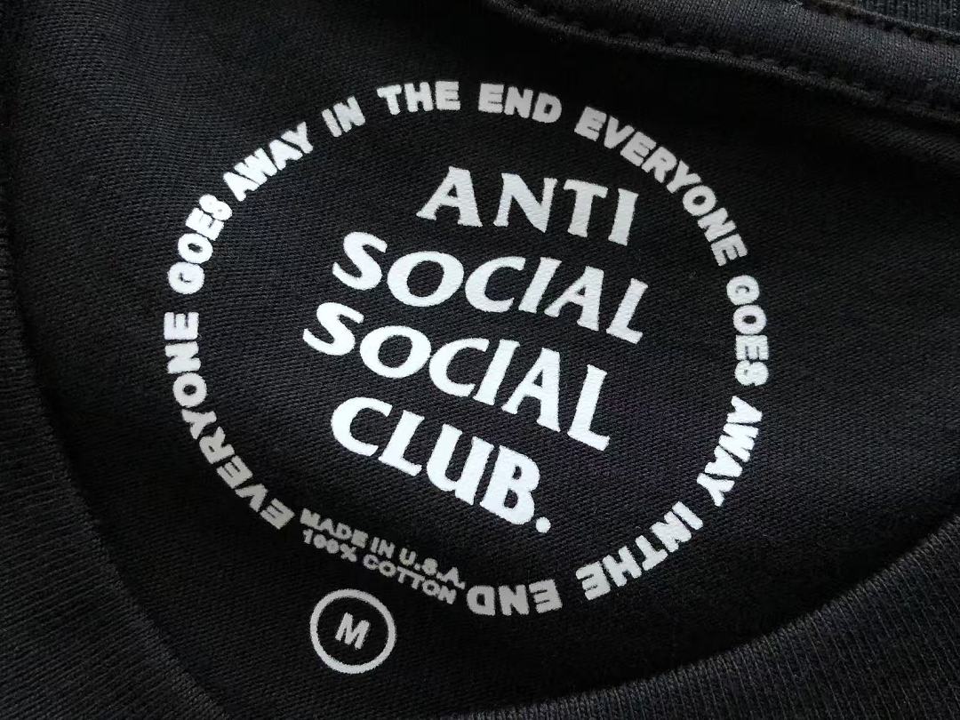 On Running ~85 ANTI SOCIAL CLUB T-SHIRT 55041613 (Im 185CM 70KG Iwear Size M In The Photo) - Image 21