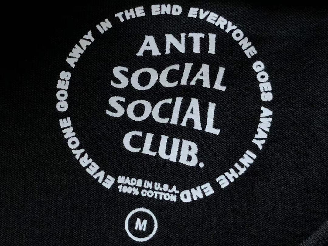 On Running ~85 ANTI SOCIAL CLUB T-SHIRT 55041656 (Im 185CM 70KG Iwear Size M In The Photo) - Image 21