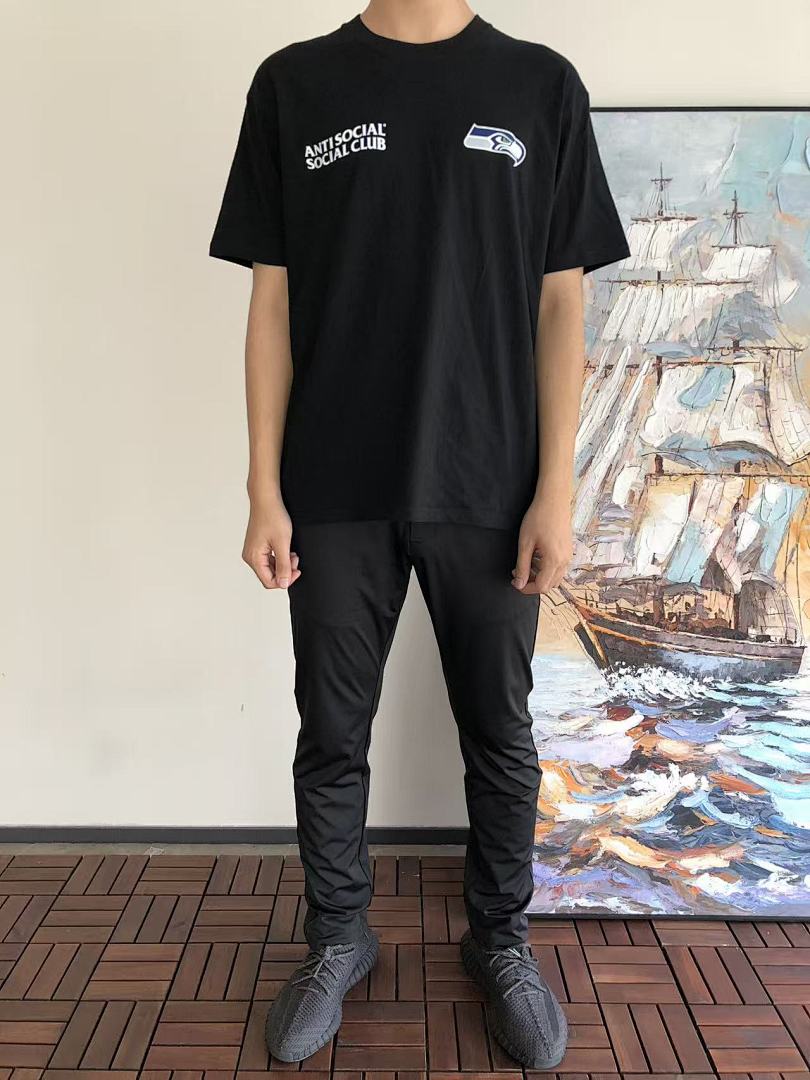On Running ~85 ANTI SOCIAL CLUB T-SHIRT 55020626 (Im 185CM 70KG Iwear Size L In The Photo) - Image 3