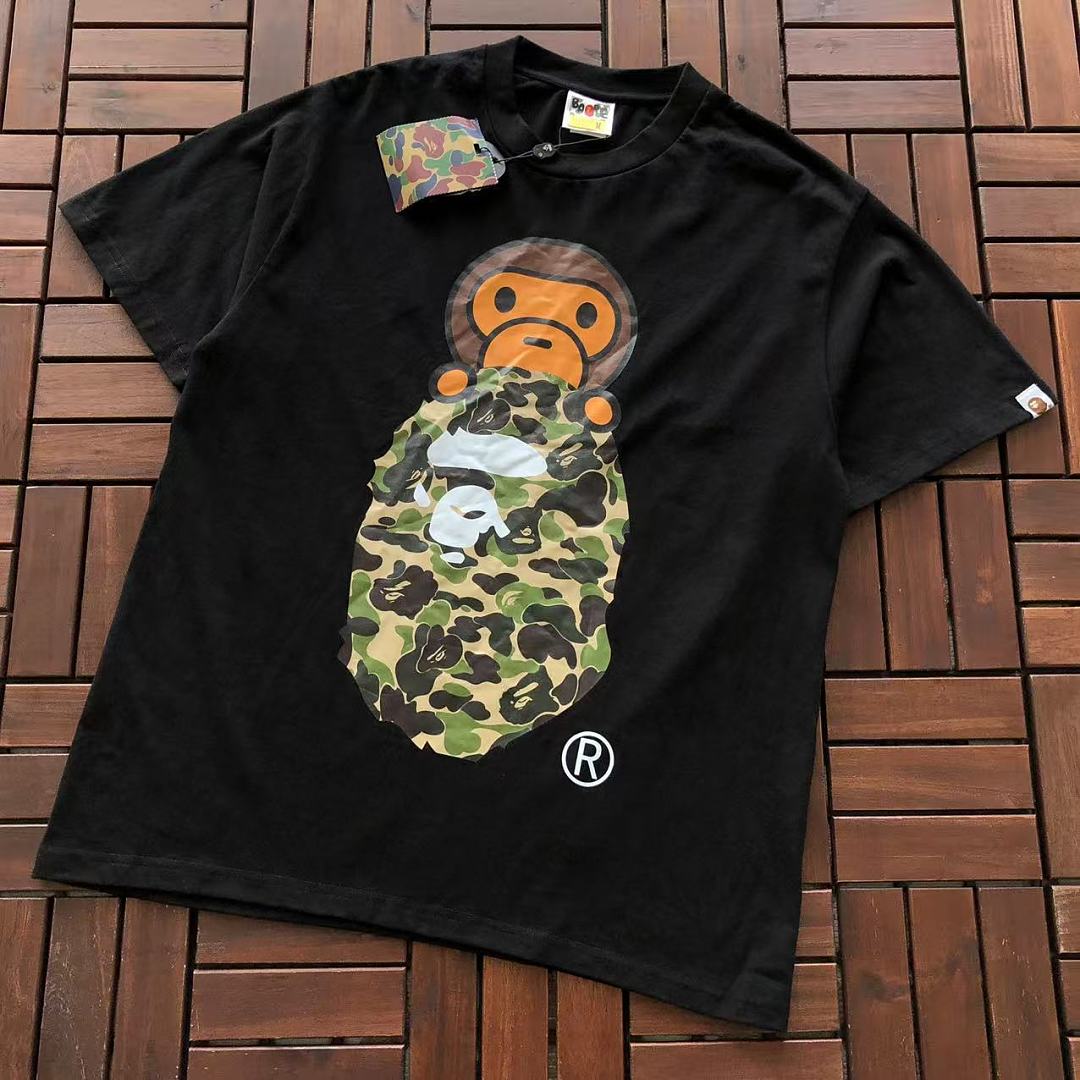 Bape ~75 BAPE T-SHIRT 66072218 (Im 185CM 70KG Iwear Size M In The Photo), photo 1